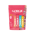 GORGIE energy drink mix variety pack, 12 single-serve packets