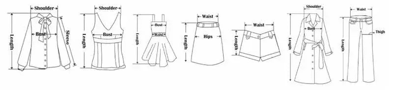 Men's thermal shirt size chart showing length, bust, shoulder and sleeve measurements