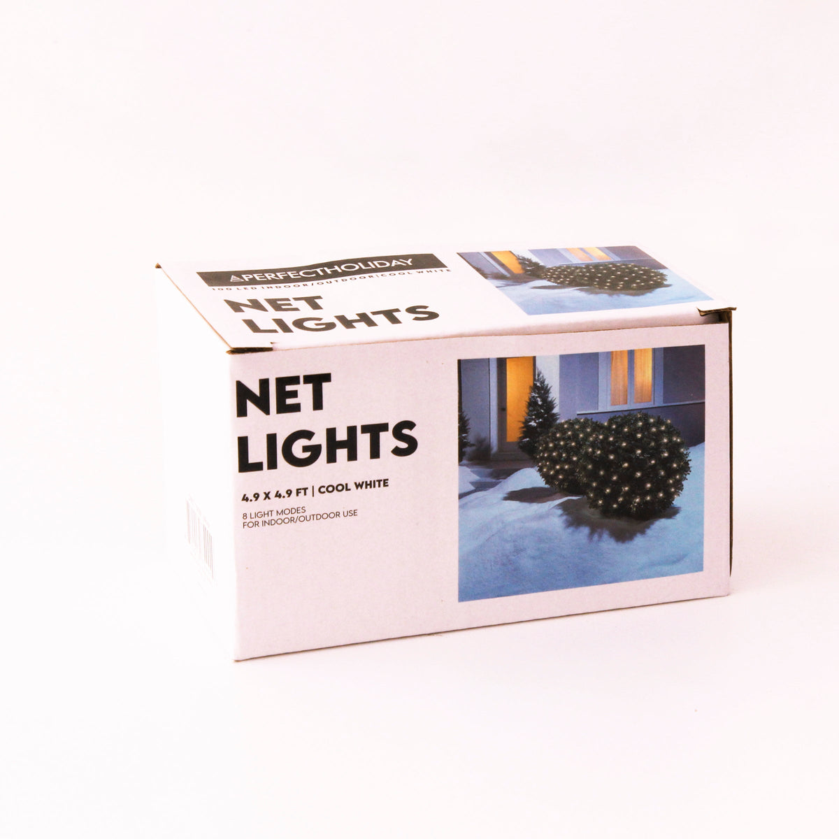 Net lights box for 4.9 ft x 4.9 ft cool white LED square lights