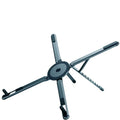Gray folding magnetic stand with tripod arms and circular magnetic hub, standing