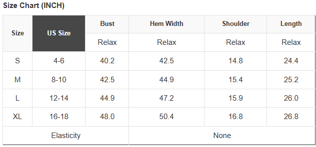 Size chart table for western fleece pocketed zip-up sleeveless vest with measurements