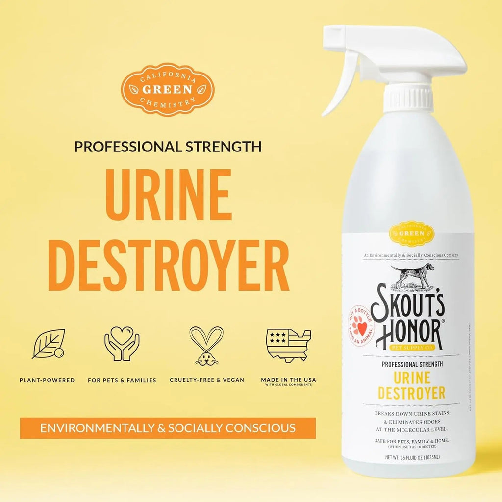 Skout's Honor urine destroyer professional strength spray bottle, 35 oz