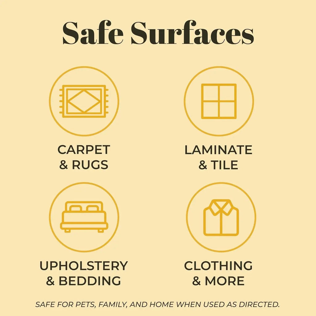Skout's Honor safe surfaces graphic for carpet, laminate, upholstery, and clothing