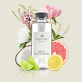 Aroma diffuser oil bottle with black cap and South Beach Sands label