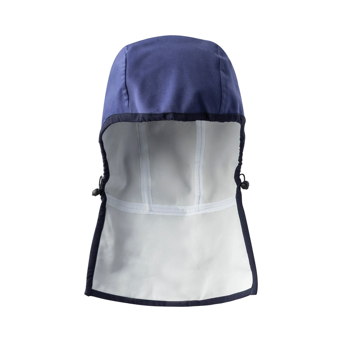 Azure cooling cap with black trim and see-through cooling panel at front