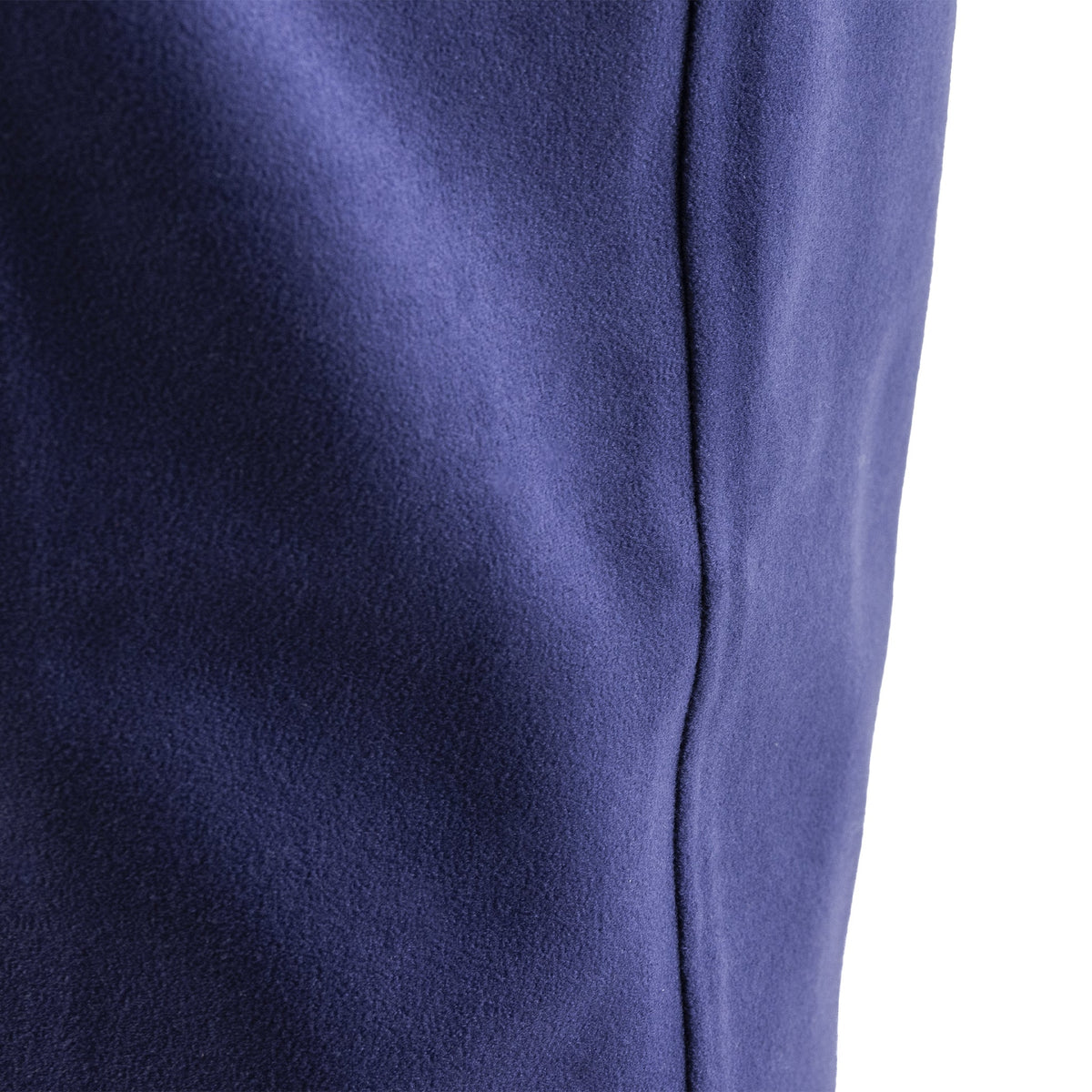 Azure cooling vest fabric close-up with smooth knit texture