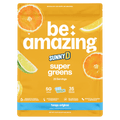 Super Greens pouch, Sunny D Tangy Original, citrus fruits graphics, 25 servings