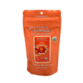 Organic sweet peach tarts pouch with St. Claire's EcoPack label