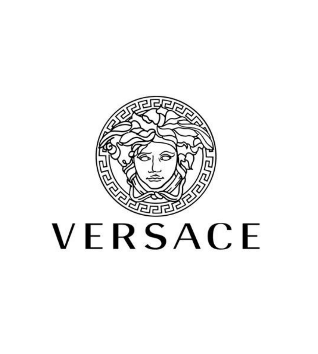 VERSACE logo on Crystal Noir 50 ml box