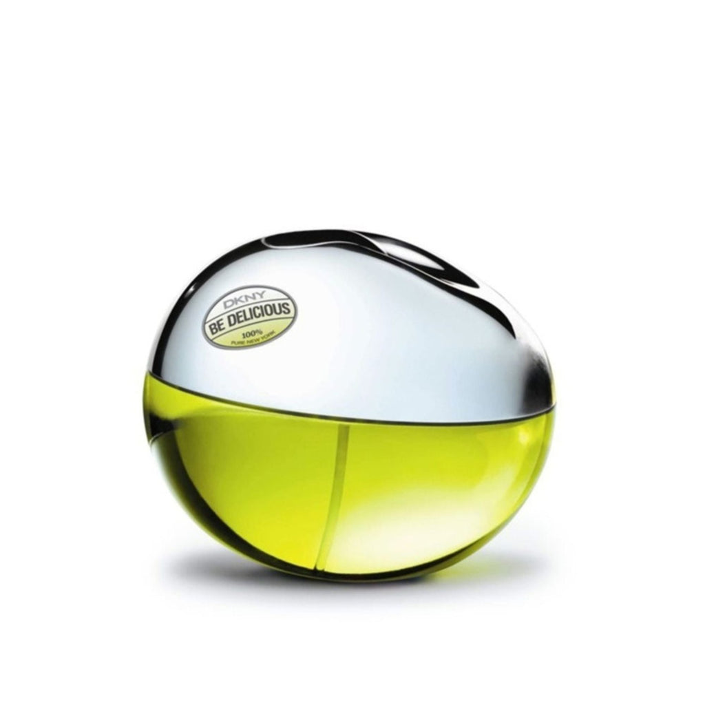 DKNY Be Delicious eau de parfum spherical glass bottle with green gel filling