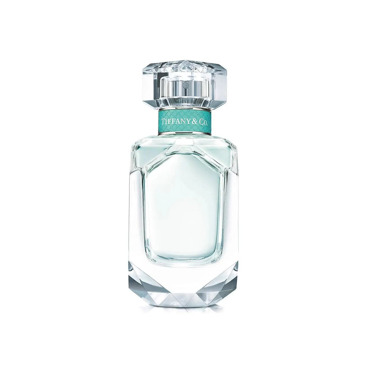 Tiffany & Co eau de parfum spray bottle with faceted base