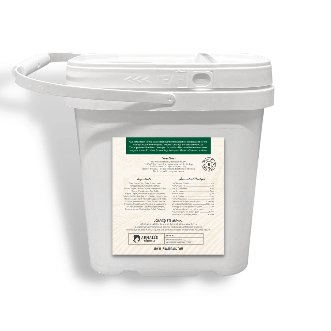 White supplement tub with back ingredient label panel and lid