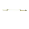 Lime green no-pull dog leash with metal clasp and adjustable strap