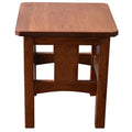 Mission Oak Slat End Table - Michael's Cherry (MC1)