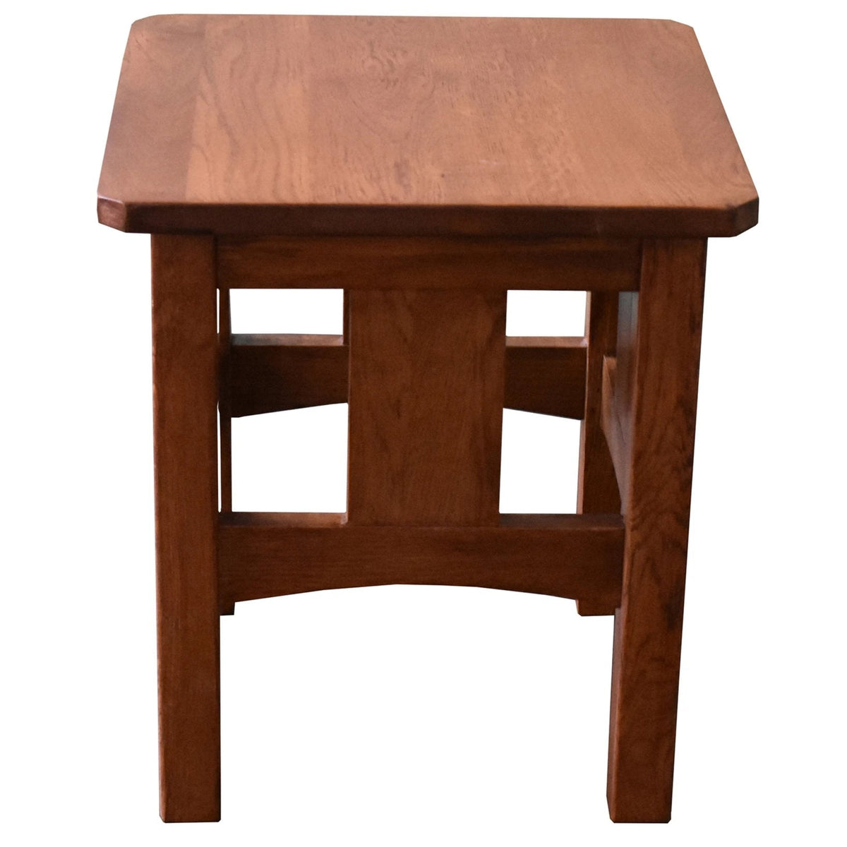 Mission Oak Slat End Table - Michael's Cherry (MC1)