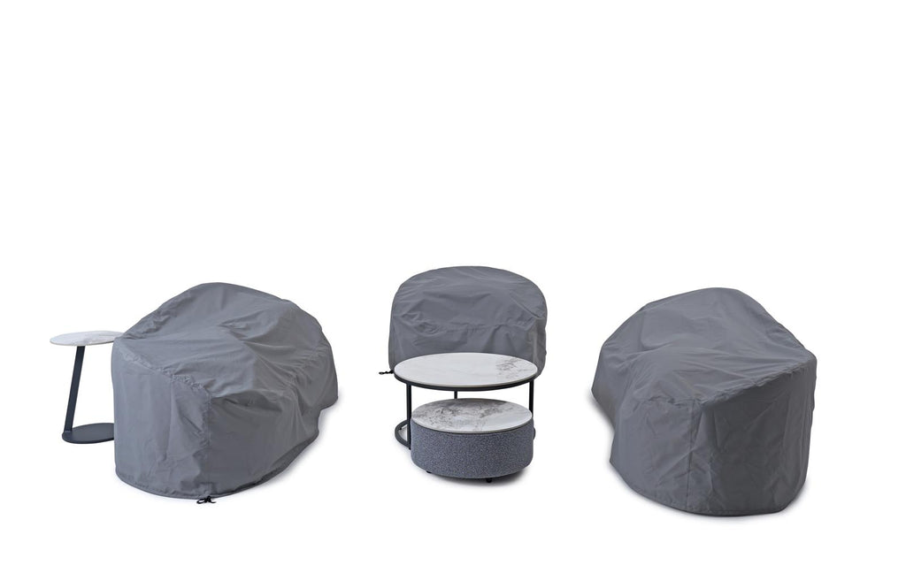Serene Outdoor Modern Outdoor Coffee Table - Grey