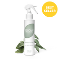 Woodland sage air + fabric spray bottle with white trigger sprayer