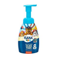 Isana Kids foaming soap bottle with Paw Patrol characters and blue pump