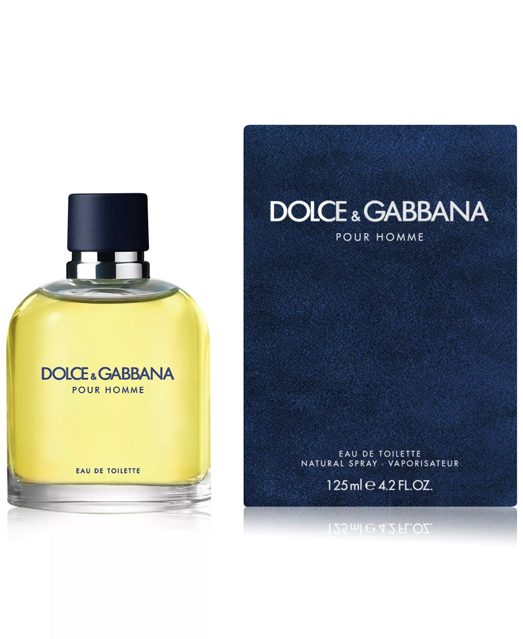 Dolce & Gabbana Pour Homme eau de toilette spray, 4.2 fl oz bottle and box