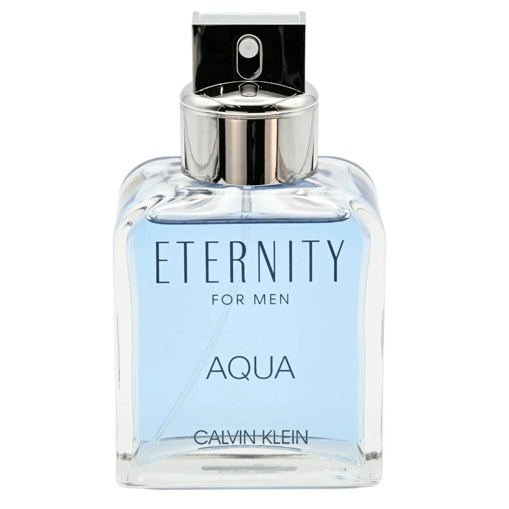 Calvin Klein Eternity Aqua for Men eau de toilette spray, clear bottle with silver cap