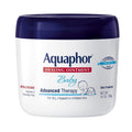 Baby healing ointment jar with blue lid and white label, 14 oz