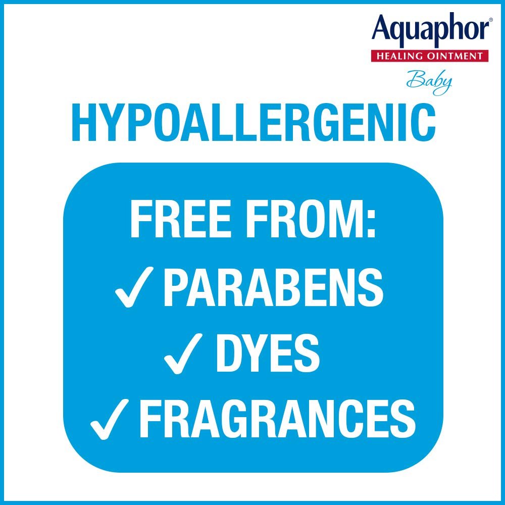 Aquaphor Baby Healing Ointment hypoallergenic free-from badge