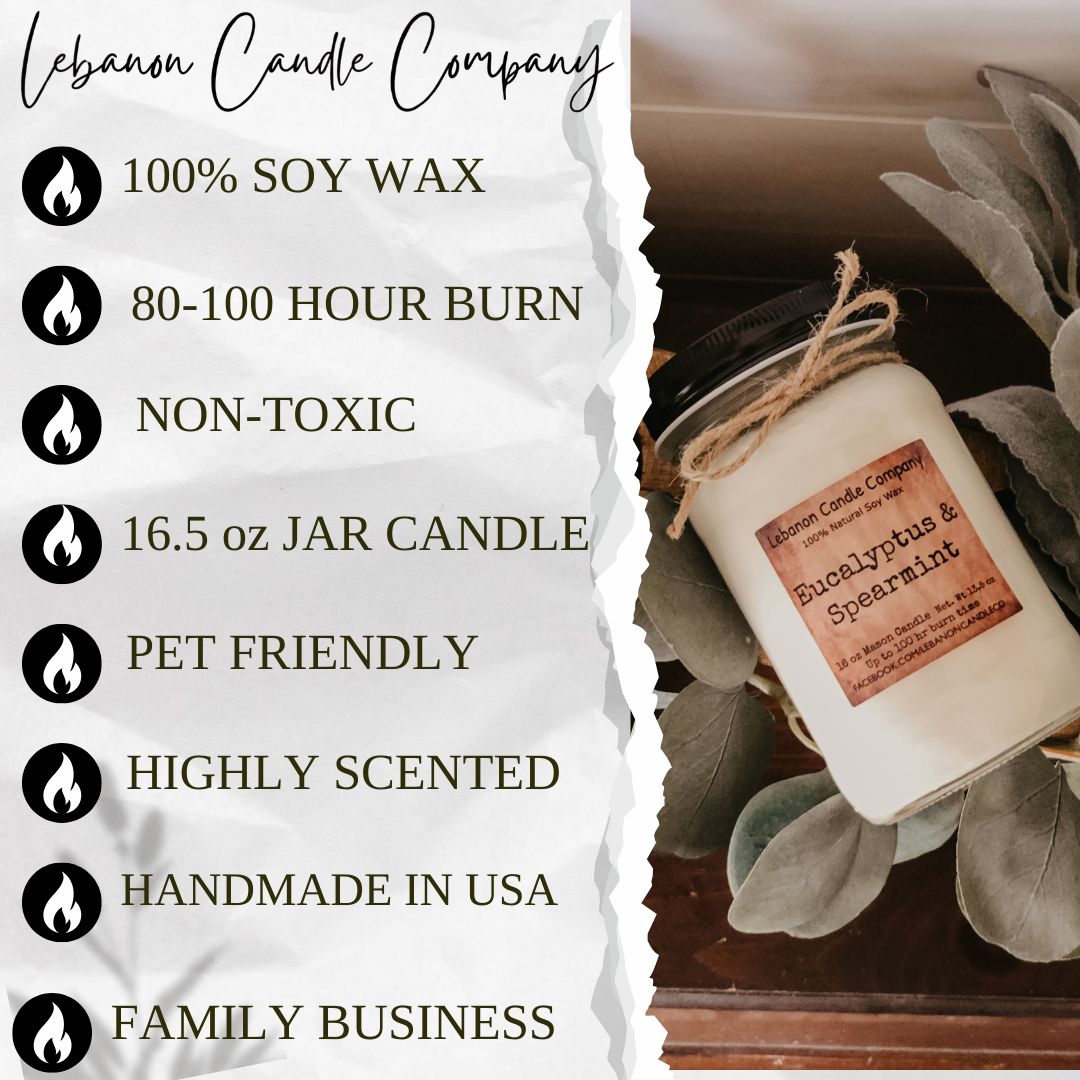 Caramel popcorn candle jar with cream wax and printed caramel popcorn label