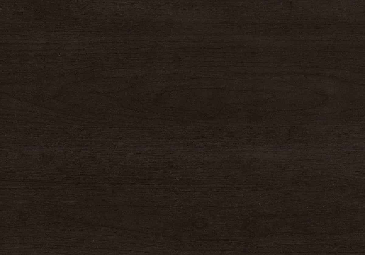 Dark brown wood-grain finish from a 6-tier bookcase
