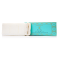 Beach Grass body wash infused back scrubber beside turquoise packaging