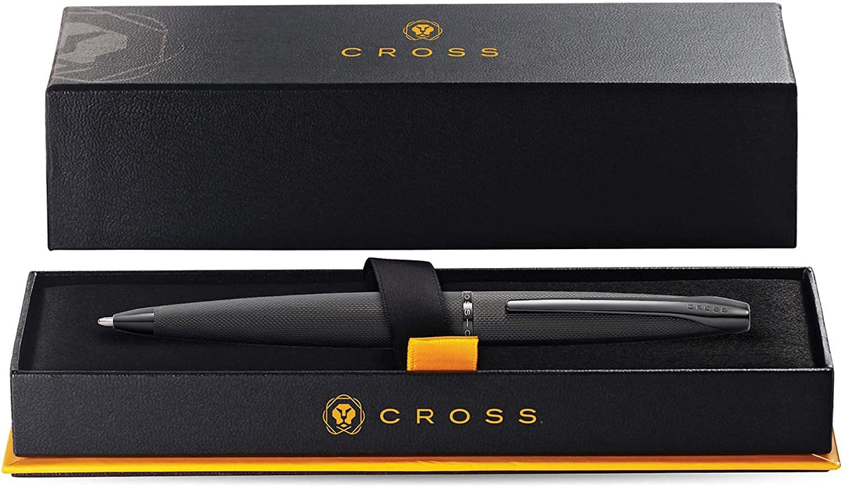 ATX® Cross branded pen shown in black presentation box