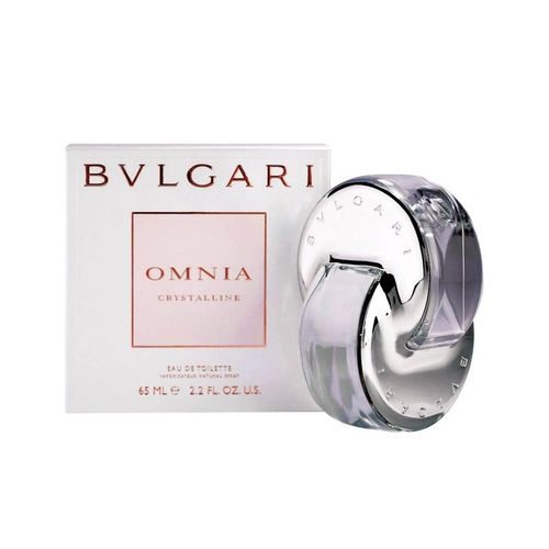bvlgari Omnia Crystalline eau de toilette box and silver bottle