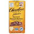 Salted peanut butter in milk chocolate bar, CHOCOLove wrapper front