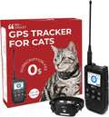 Cat GPS tracker kit with handheld receiver, collar unit, and retail box