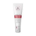 Cooling shave cream tube, white with red label, 6.7 oz/200 ml