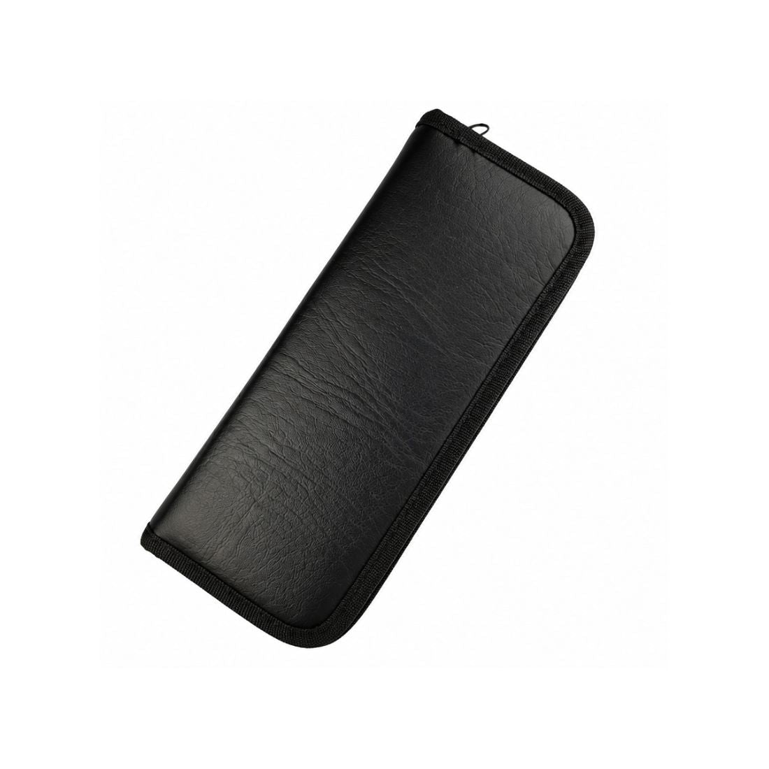 Kamisori knife sheath, black leather-style case for blade