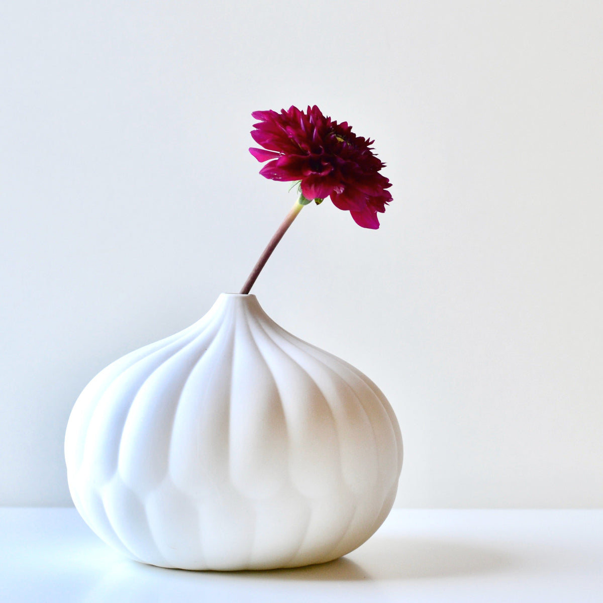Large Textured Porcelain Vase