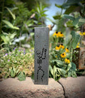 Single steel skeleton solar tube light with moon icon and dot pattern on the front face