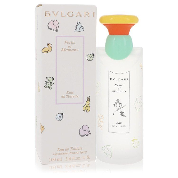 BVLGARI Petits et Mamans eau de toilette spray bottle with matching product box
