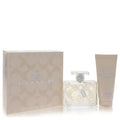 Coach Signature travel gift set with eau de parfum bottle, body lotion, and box
