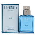 Calvin Klein Eternity Air for Men eau de toilette spray, 3.4 fl oz, blue bottle and box