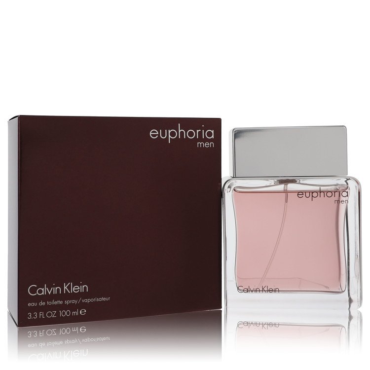 Calvin Klein Euphoria men eau de toilette spray, 3.4 oz bottle with box