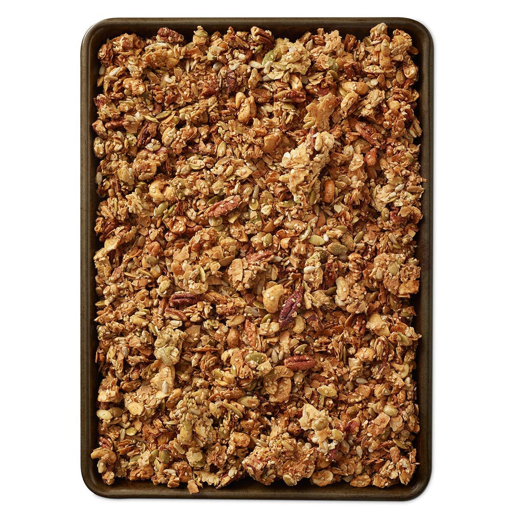 Original Coconola granola mix in bowl, golden-brown crunchy texture