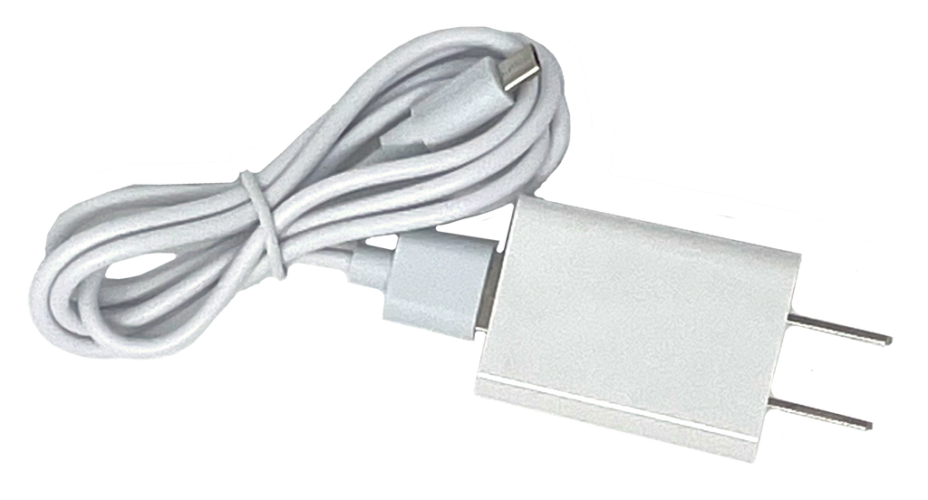 Power adapter cable for wireless eye massager