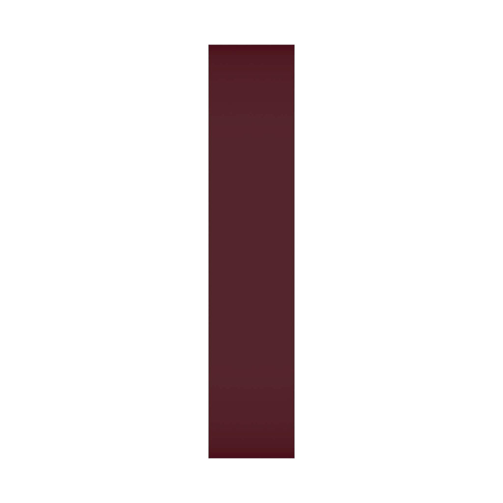 Burgundy wrapping paper sheet, plain solid color strip