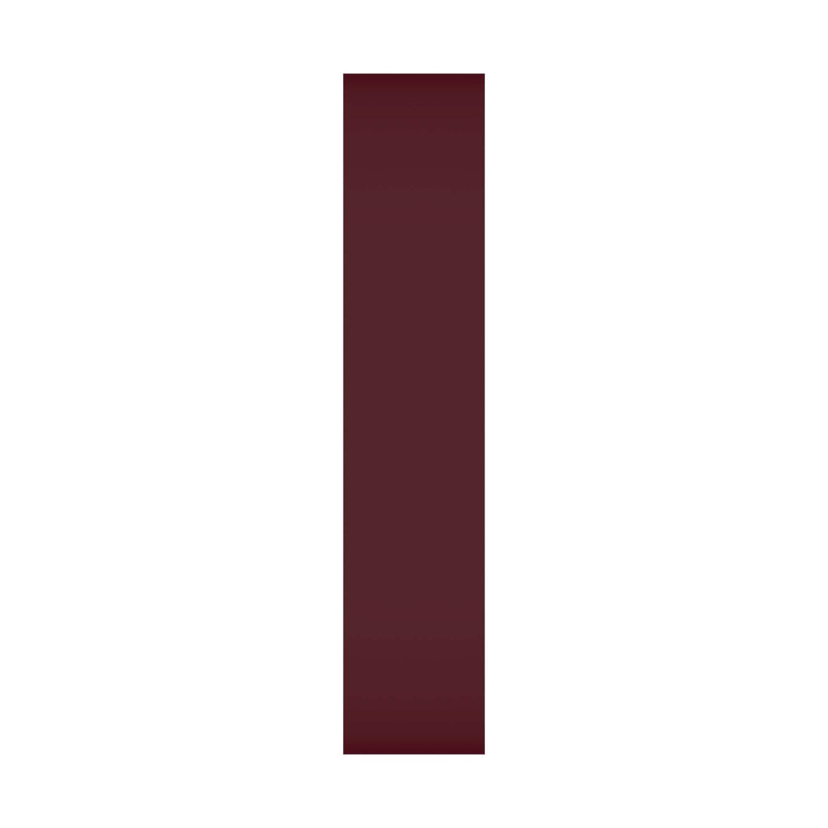 Burgundy wrapping paper sheet, plain solid color strip