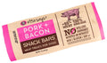 Dog treat snack bar package, pork and bacon, 1.5 oz, meat treats for dogs