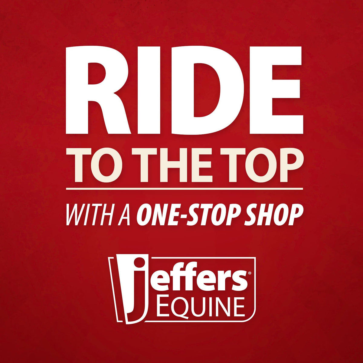 Jeffers Equine retail banner for horse turnout blanket