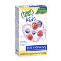 True Lemon Kids blue raspberry drink mix box with berry illustrations