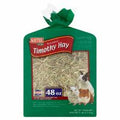 Kaytee Forti-diet natural timothy hay, 48 oz green feed bag with label