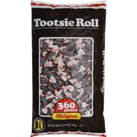 Tootsie Roll Midgees candy bag, black package with sprinkle-like chocolate pieces